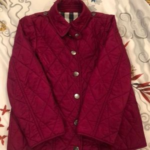 Burberry children cranberry jacket!!